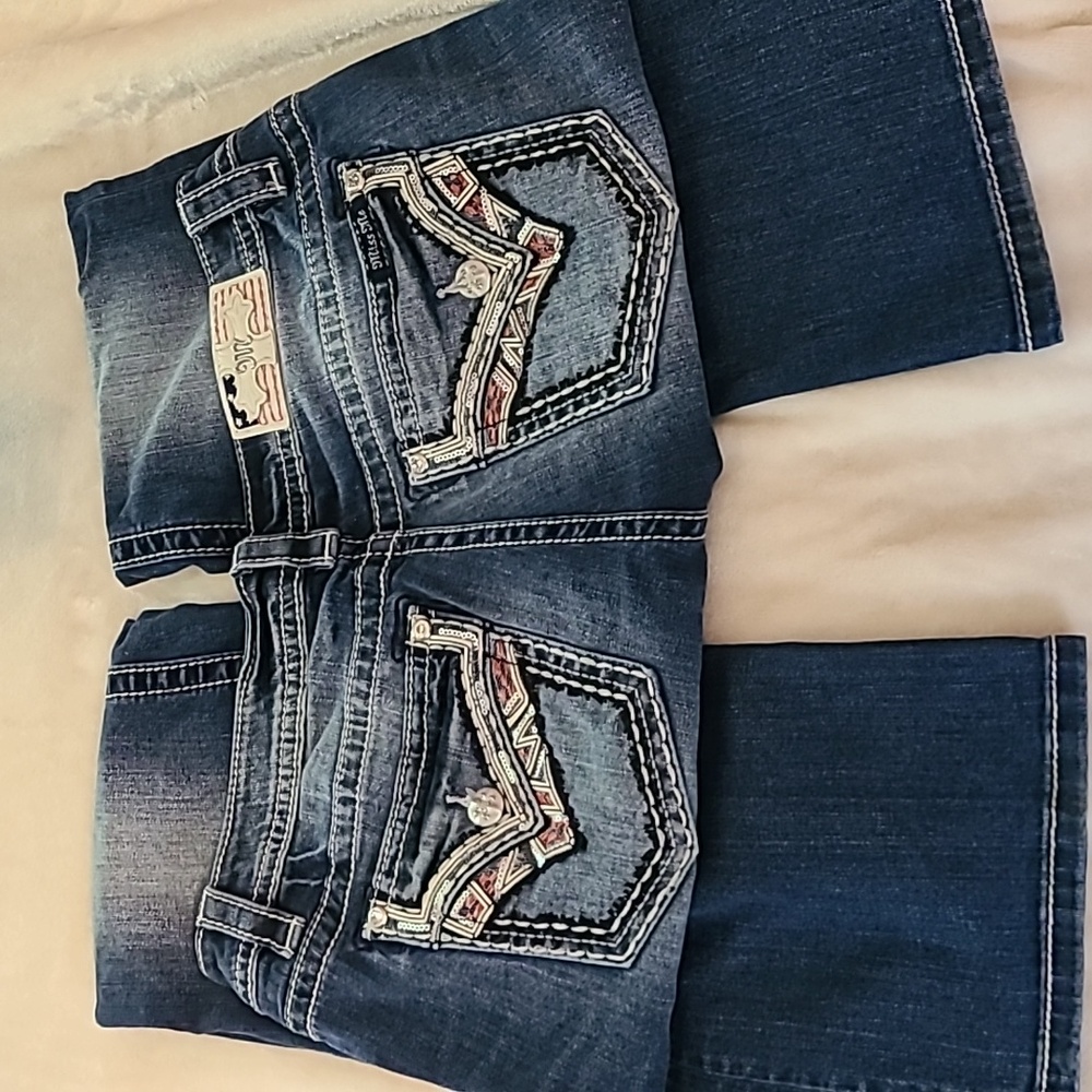 Miss Me Jeans Size 33 x 34 Signature Boot